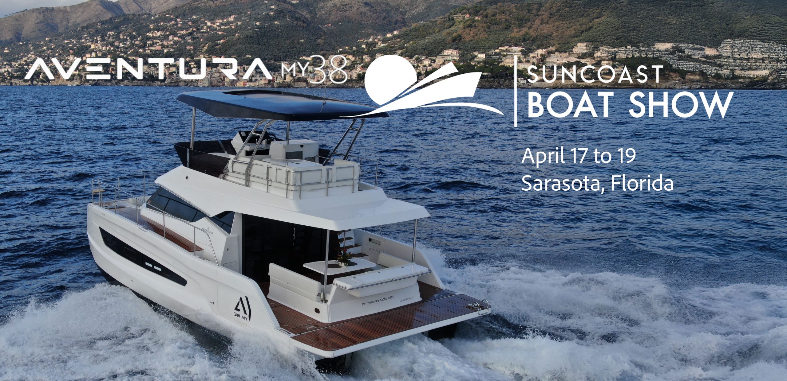 Aventura @ Sun Coast Boat Show – Sarasota, Florida
